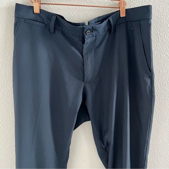 J. Lindeberg JL Regular Fit M Elliot Golf Pants Dark Blue W36 L32 - Picture 2 of 8